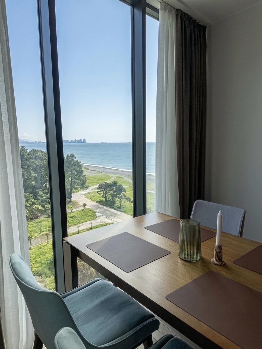2-Room Apartment For Daily Rent In Chakvi, Tropical Garden, 55 M² — $70 Per Day view 7