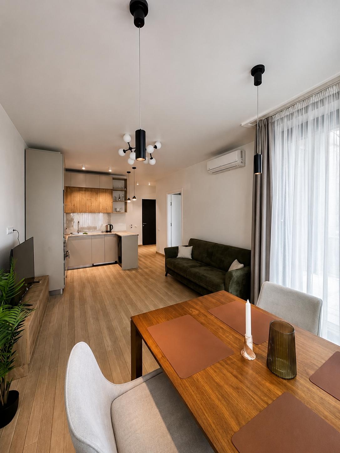 2-Room Apartment For Daily Rent In Chakvi, Tropical Garden, 55 M² — $70 Per Day view 6