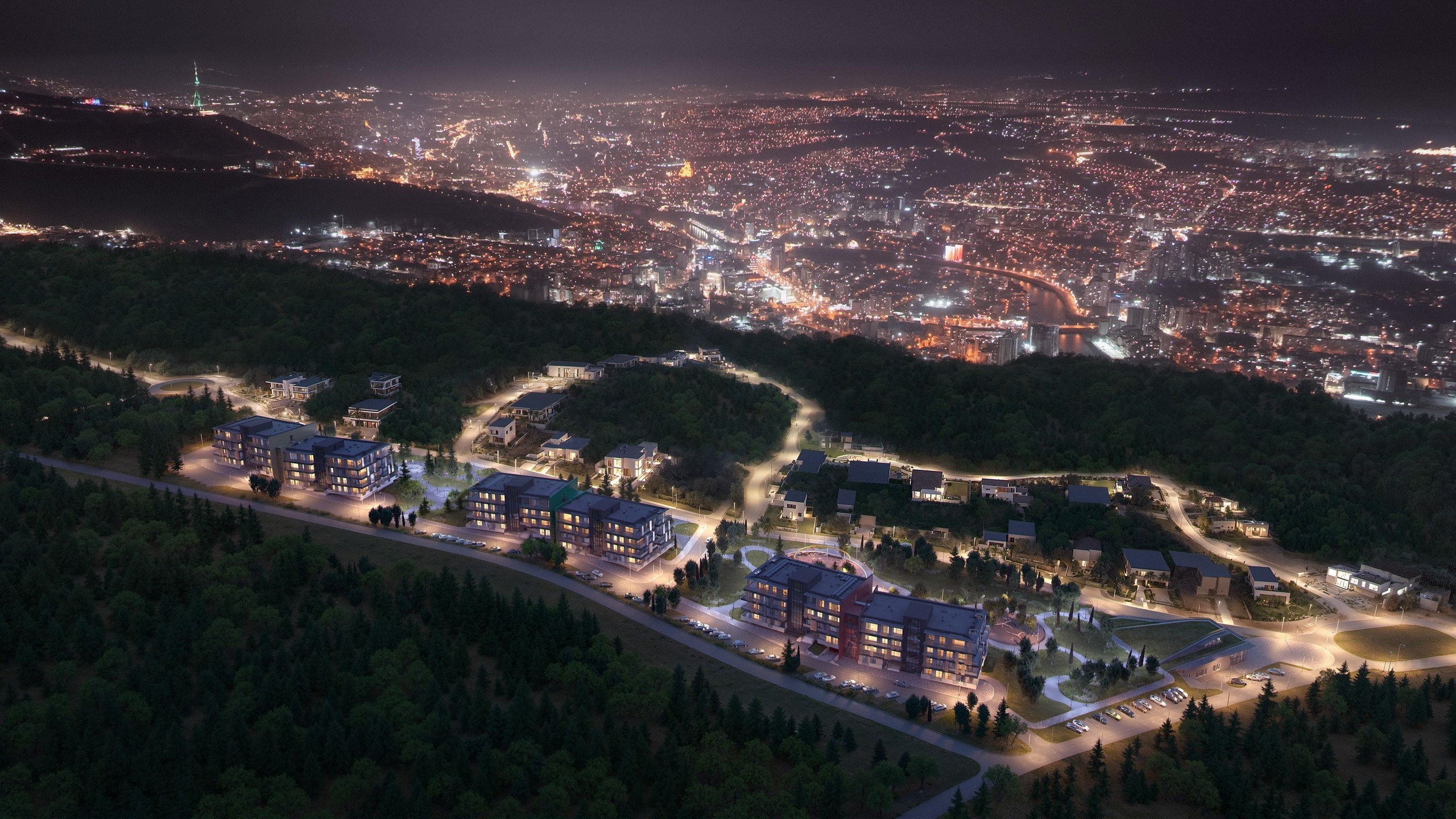 3-Room Apartment For Sale In Tbilisi, Tbilisi Hills Apartments view 1