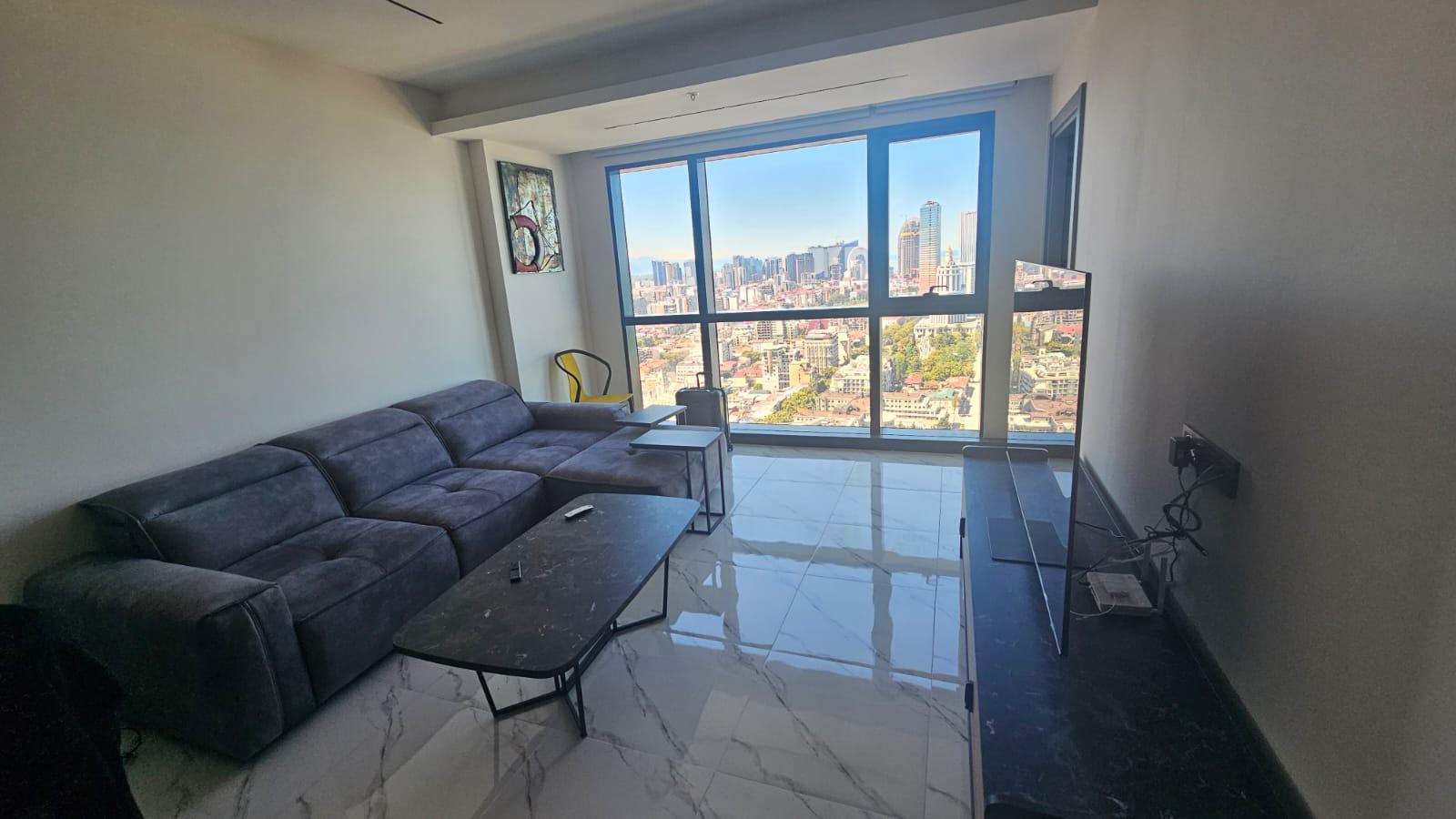3-Room Apartment For Rent In Batumi, Porta Batumi Tower view 1
