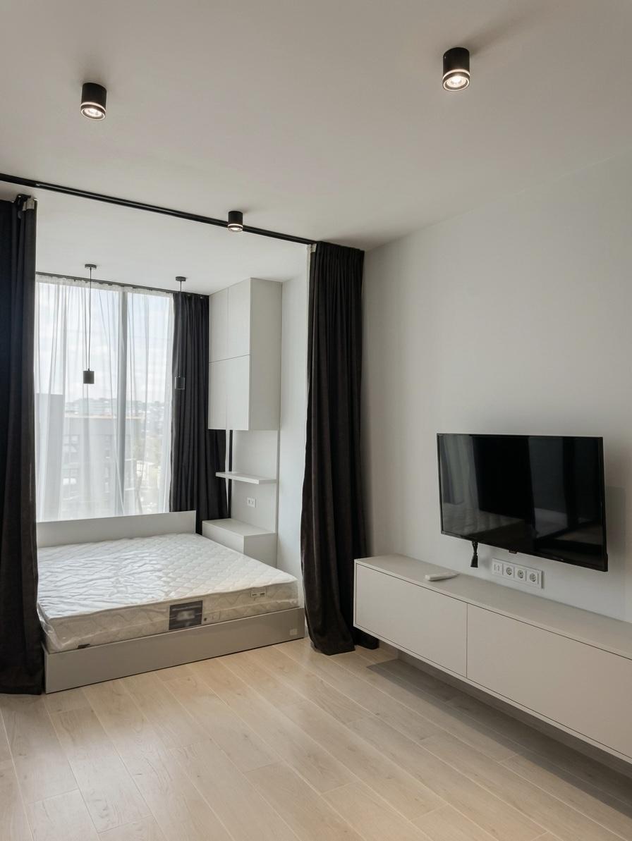 Studio Apartment For Daily Rent In Chakvi, Tropical Garden, 35 M² — $50 Per Day view 4