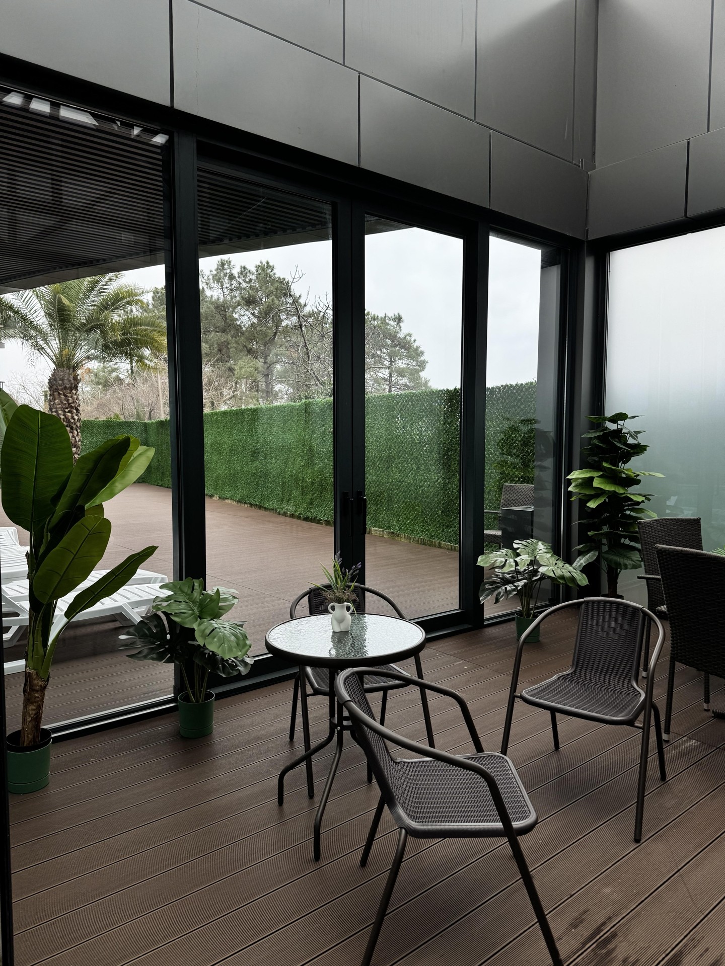 Studio Apartment For Daily Rent In Chakvi, Tropical Garden, 35 M² — $50 Per Day view 11