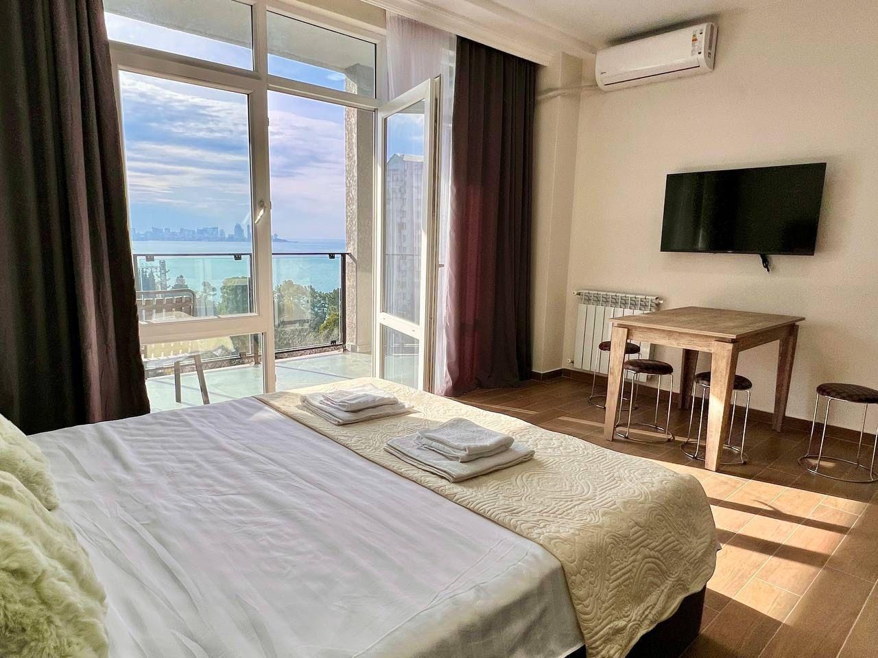 Studio Apartment For Daily Rent In Batumi, Black Sea Panorama, 37 M² — 120 ₾ Per Day view 4