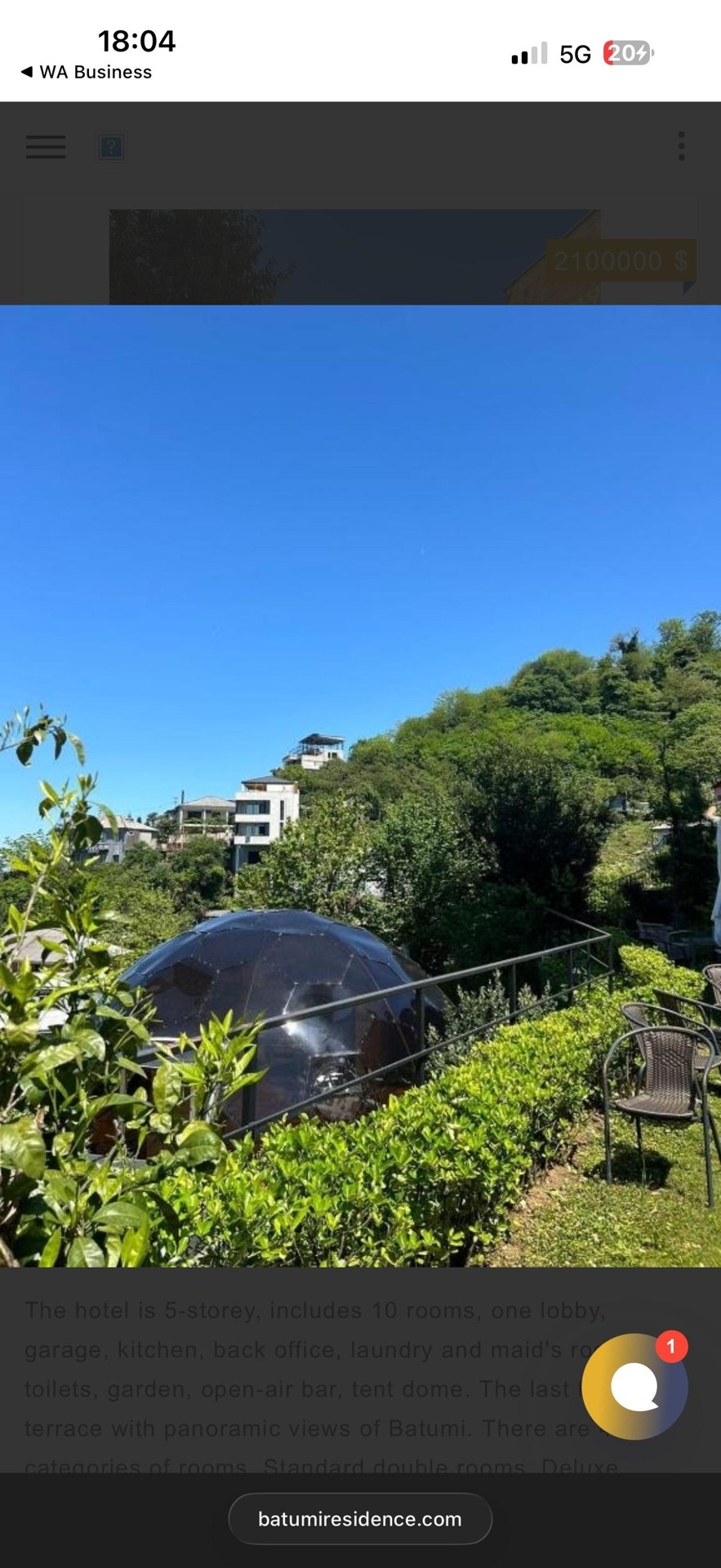 Commercial Property For Sale: 918 M² In Batumi, Batumgora St, 1 – $1,700,000 view 21