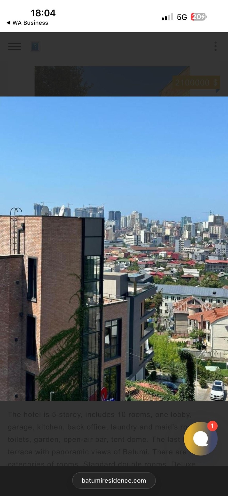 Commercial Property For Sale: 918 M² In Batumi, Batumgora St, 1 – $1,700,000 view 22