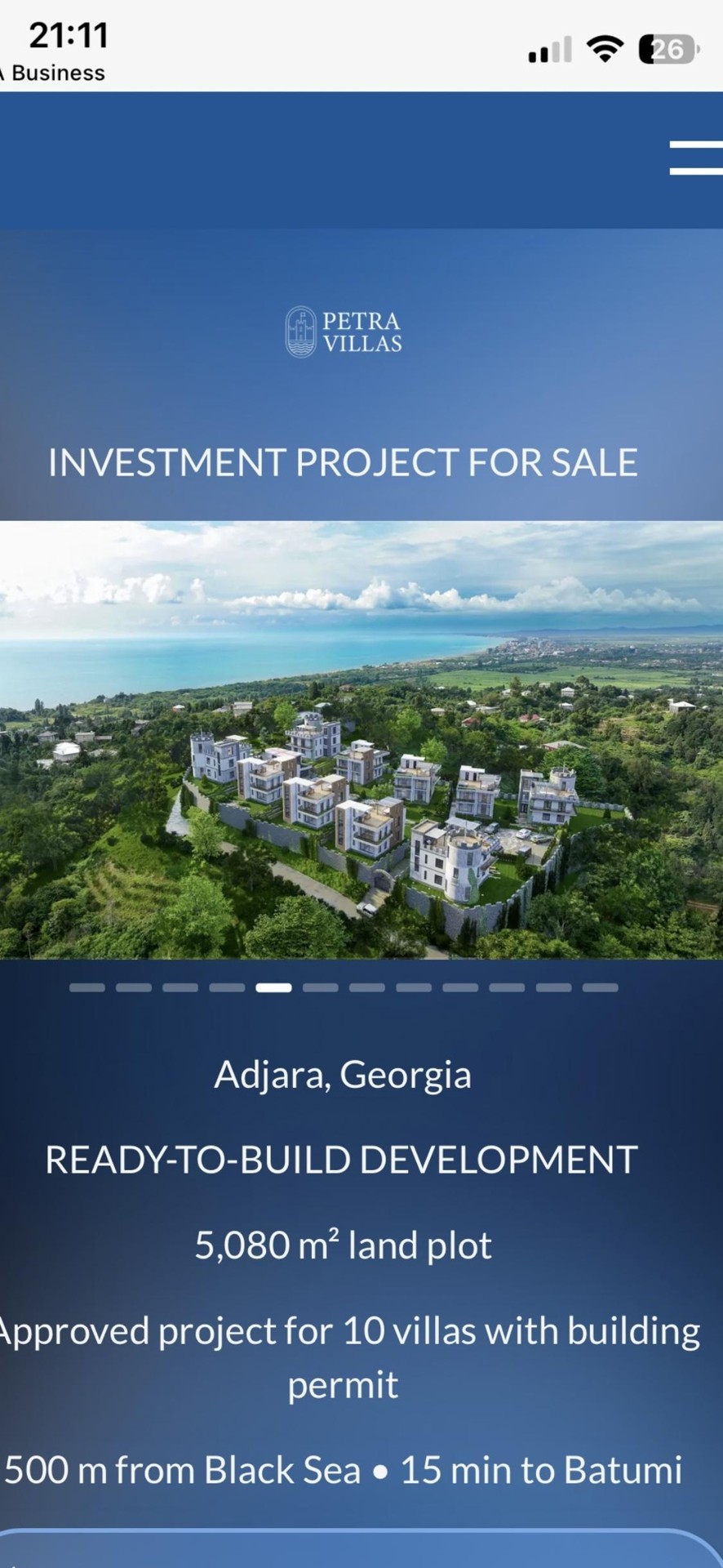 Land For Sale In Batumi, 5,100 M² For $650,000 view 1