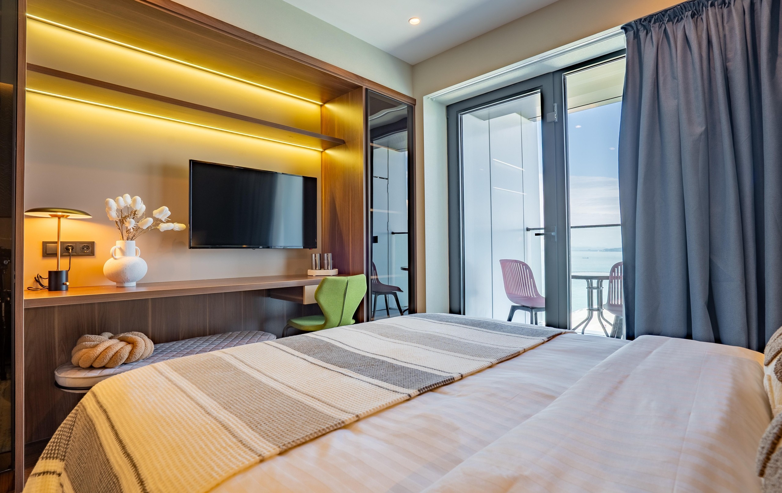 Studio Apartment For Daily Rent In Batumi, Alliance Privilege, 35 M² — 200 ₾ Per Day view 1