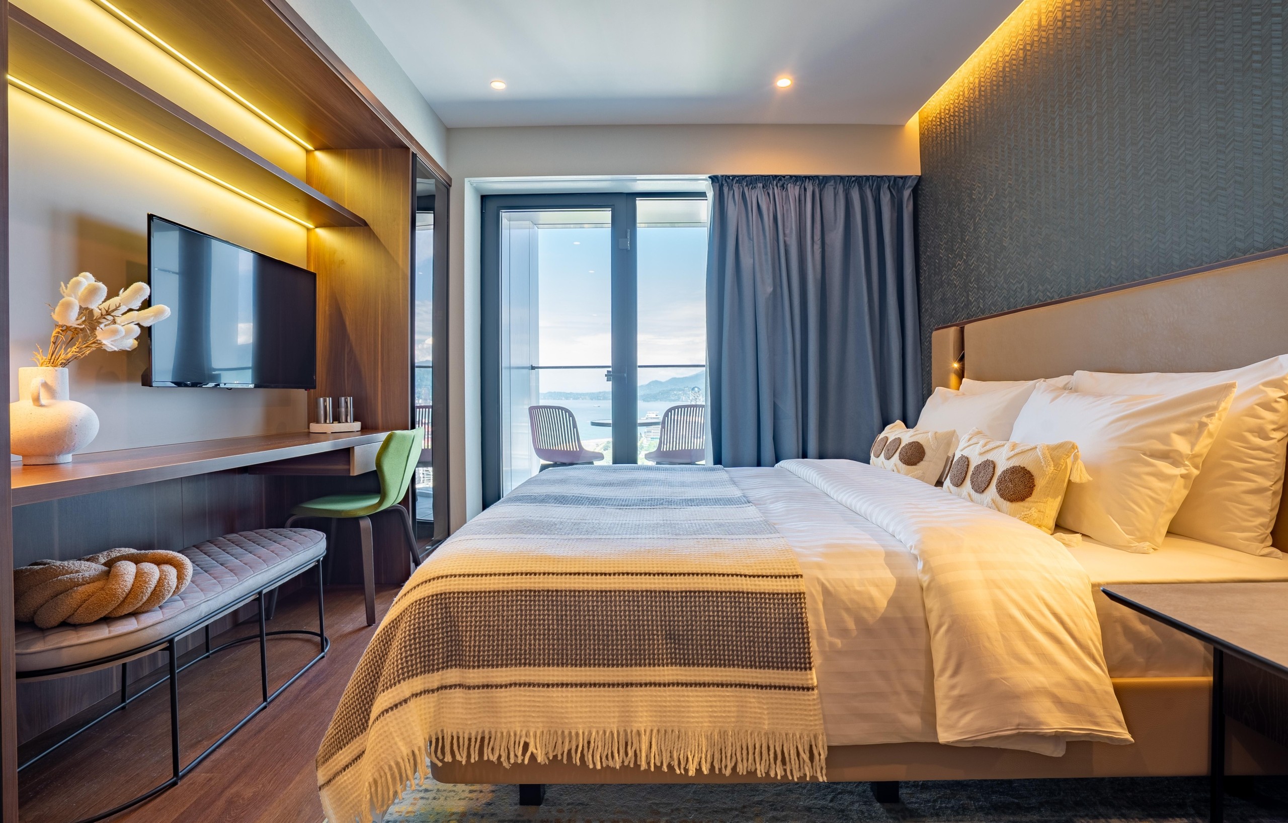 Studio Apartment For Daily Rent In Batumi, Alliance Privilege, 35 M² — 200 ₾ Per Day view 7