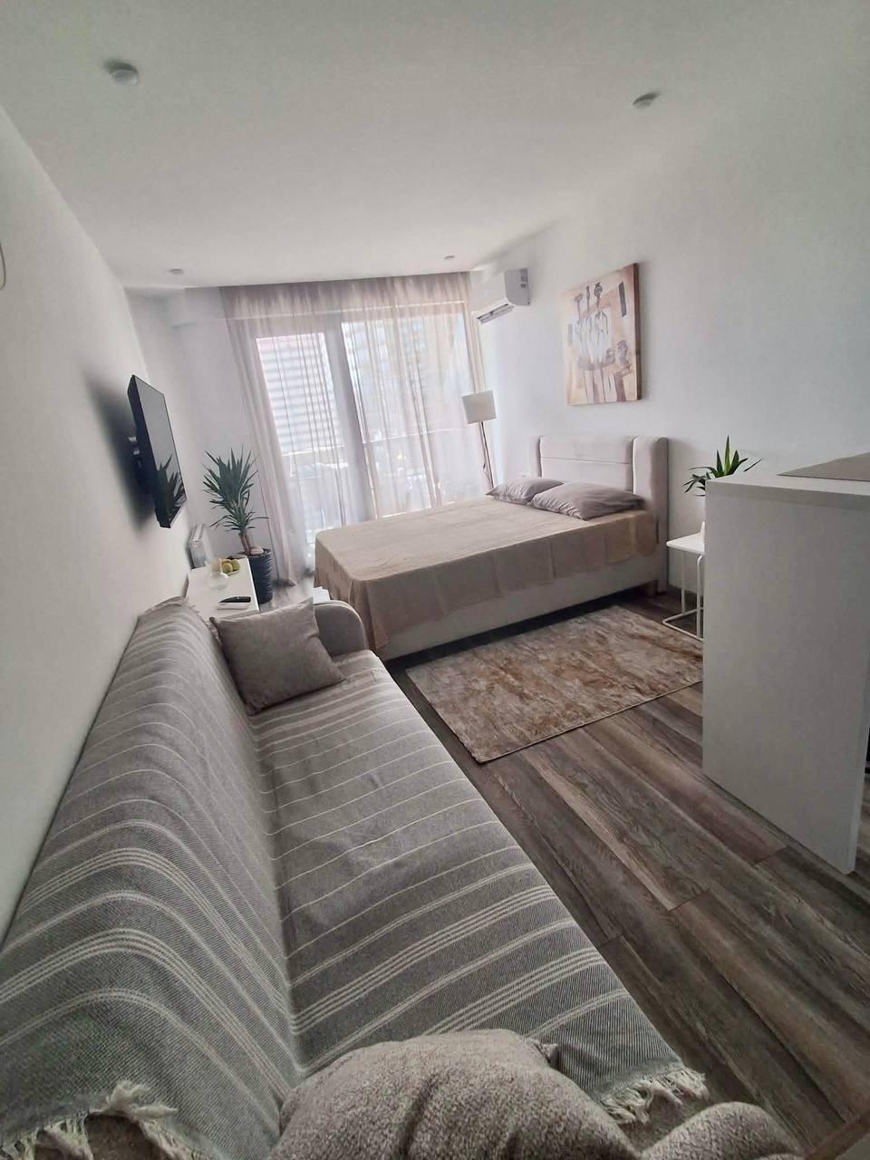Studio Apartment For Rent In Batumi, BlueSky Tower view 1
