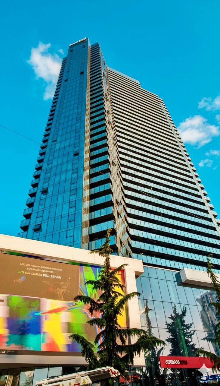 Studio Apartment For Rent In Batumi, BlueSky Tower view 6
