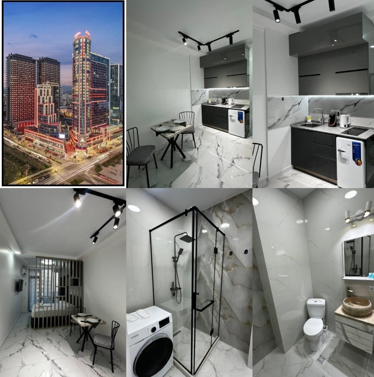 1-Room Apartment For Daily Rent In Batumi, Dar Tower, 35.3 M² — 100 ₾ Per Day view 5