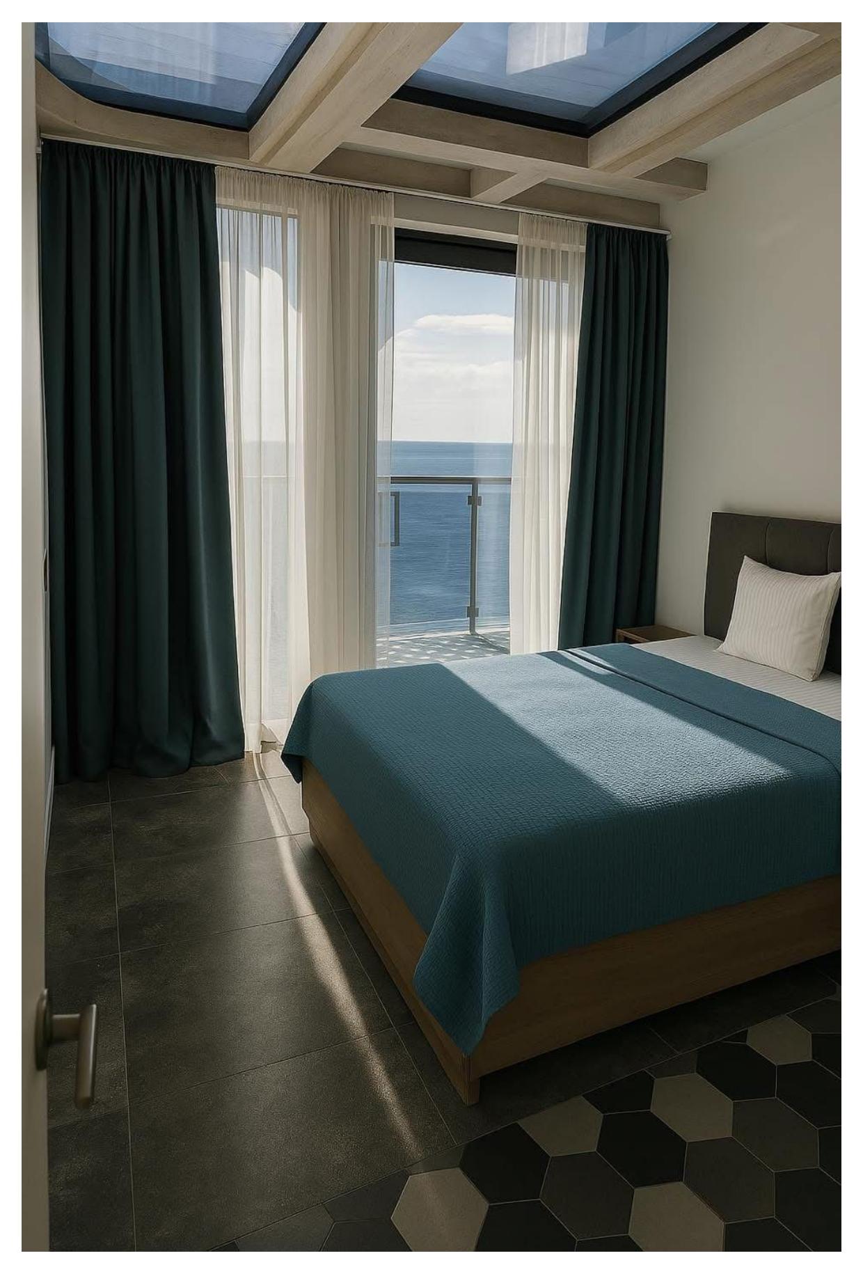 3-Room Penthouse Apartment For Rent In Kvariati, Panorama Kvariati view 6
