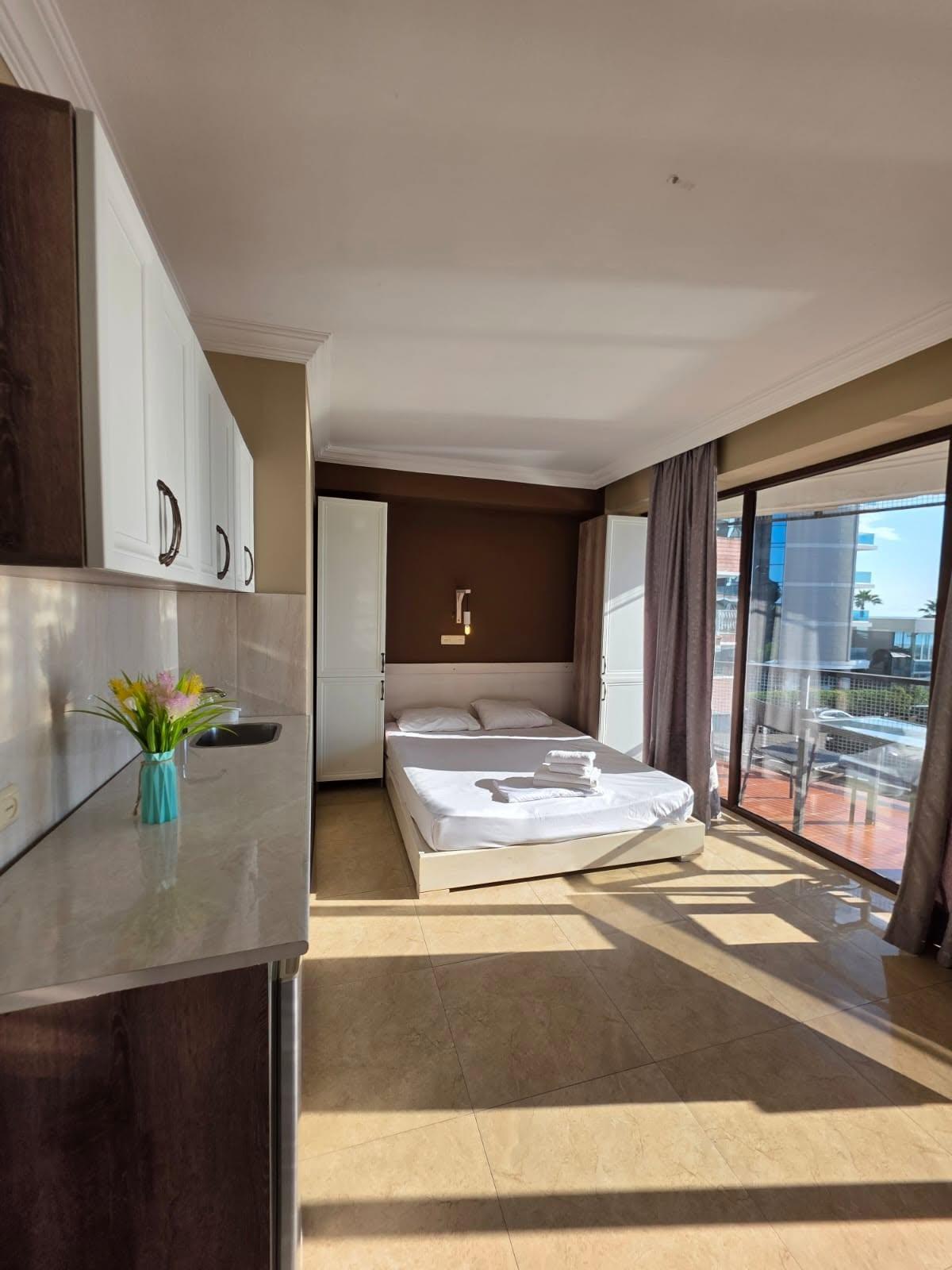 2-Room Apartment For Daily Rent In Gonio, Mgzavrebi Seaside, 45 M² — 170 ₾ Per Day view 13