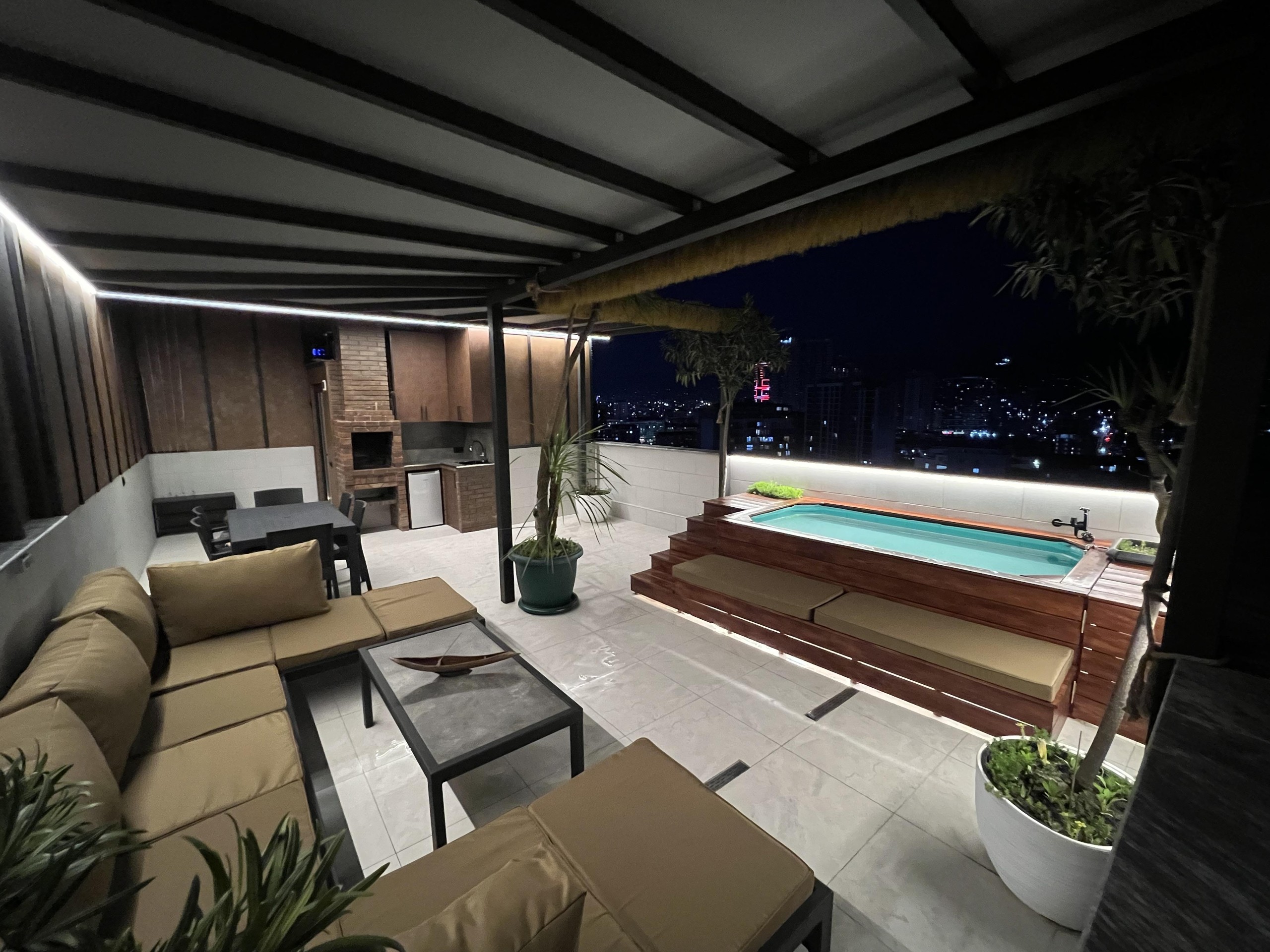 3-Room Penthouse Apartment For Daily Rent In Batumi, Onix Tower Batumi, 145 M² — $220 Per Day view 25