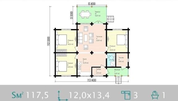 4-Room House For Sale In Batumi, Niko Muskhelishvili St view 3