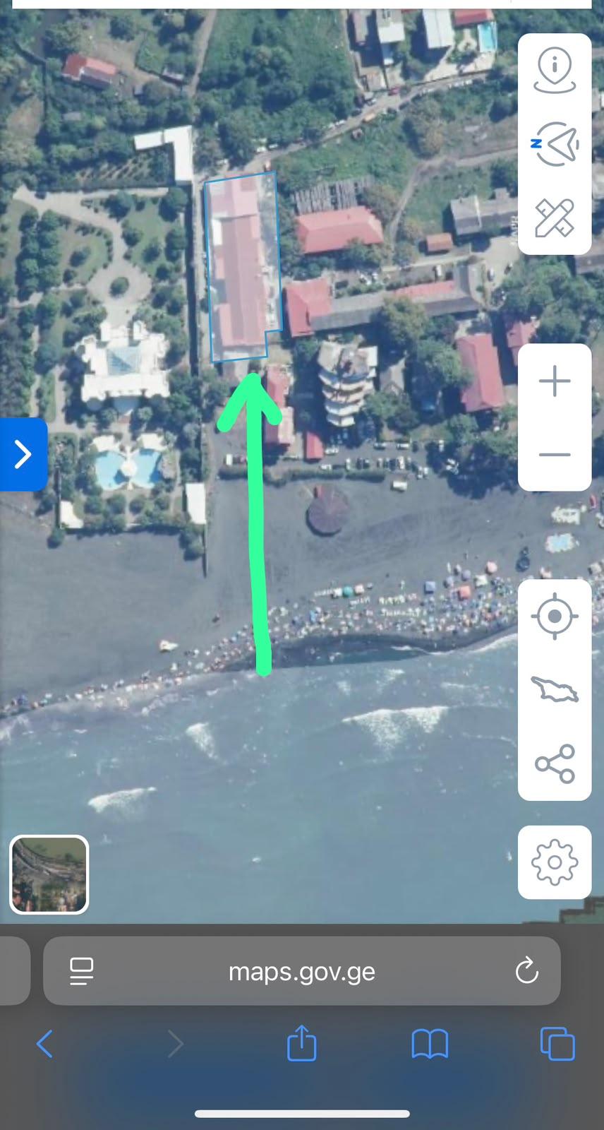 იყიდება 2-Room Apartment In Ureki, Shota Goguadze 2nd Laneში view 9