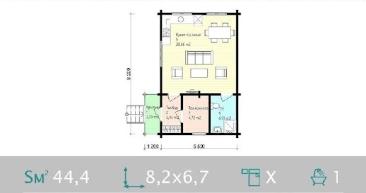 1-Room Country House For Sale In Batumi, Parnavaz Mepe St view 3