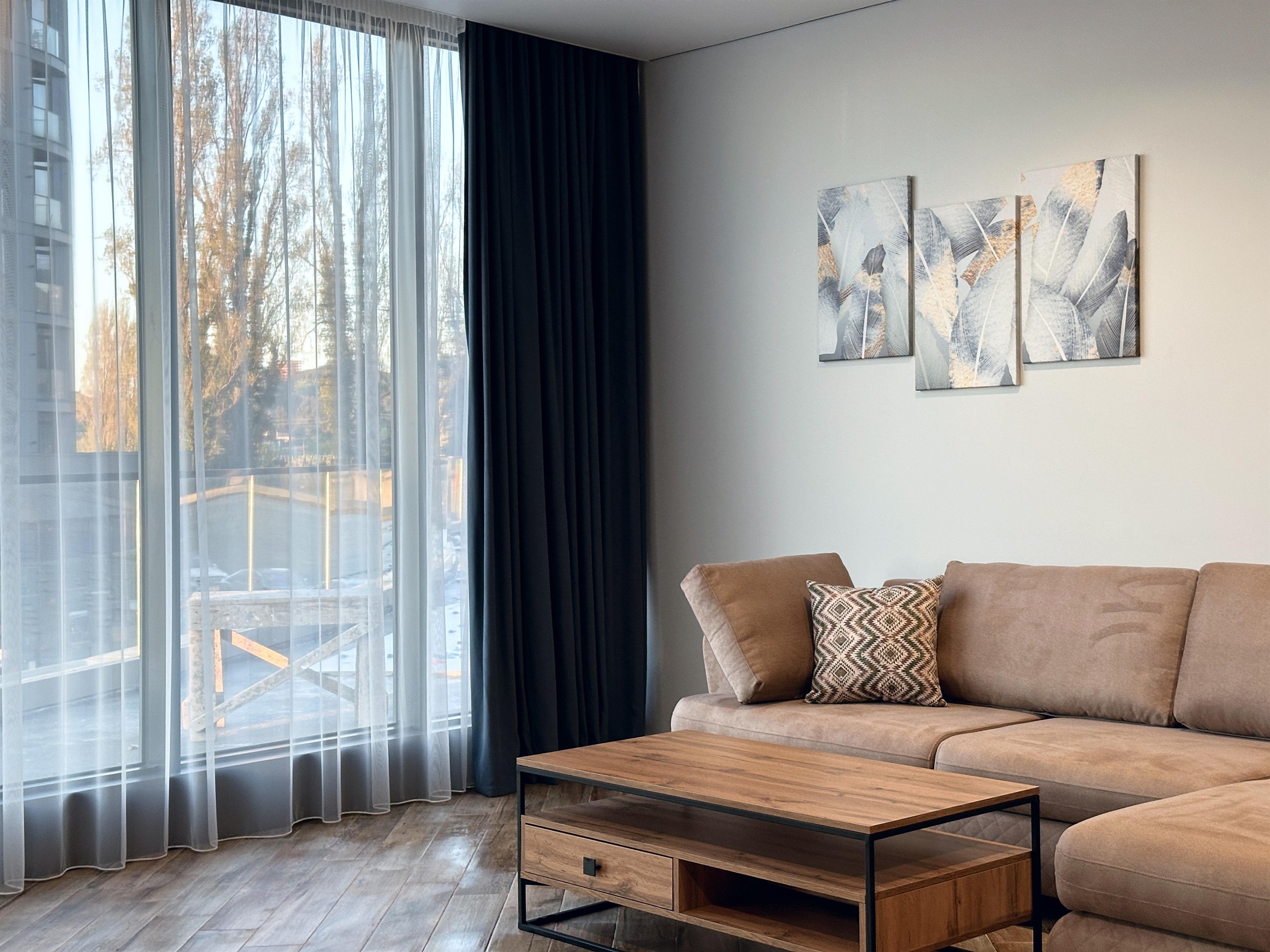 2-Room Apartment For Rent In Chakvi, Tropical Garden view 1