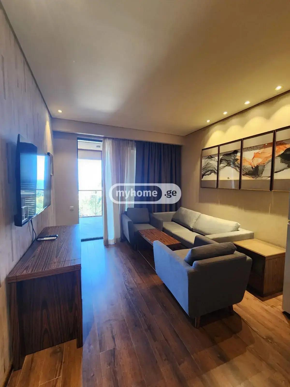 2-Room Apartment For Daily Rent In Chakvi, Dreamland Oasis, 45 M² — $130 Per Day view 9
