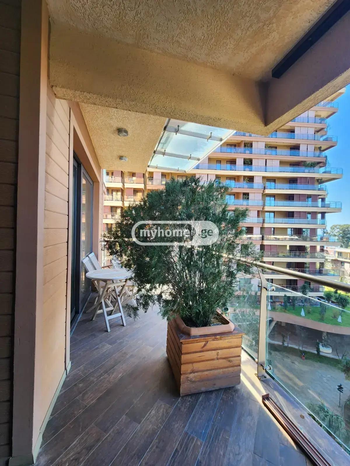 2-Room Apartment For Daily Rent In Chakvi, Dreamland Oasis, 45 M² — $130 Per Day view 3
