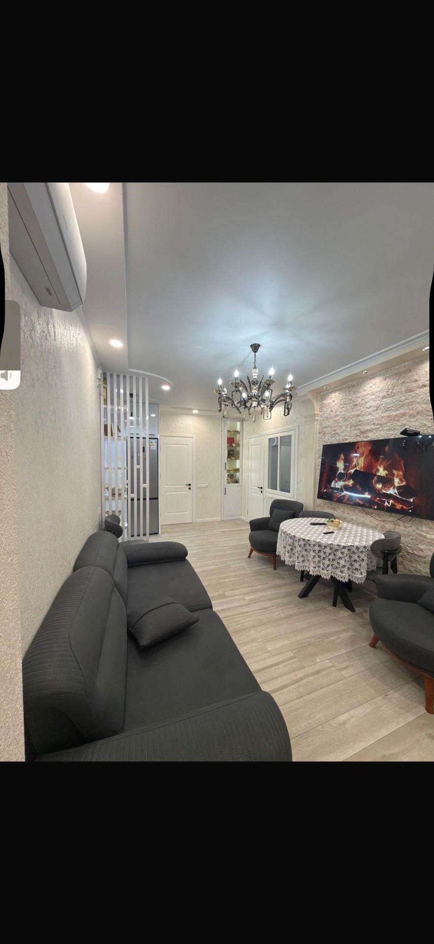 3-Room Apartment For Daily Rent In Batumi, Comfort Palace Abashidze, 90 M² — 150 ₾ Per Day view 2