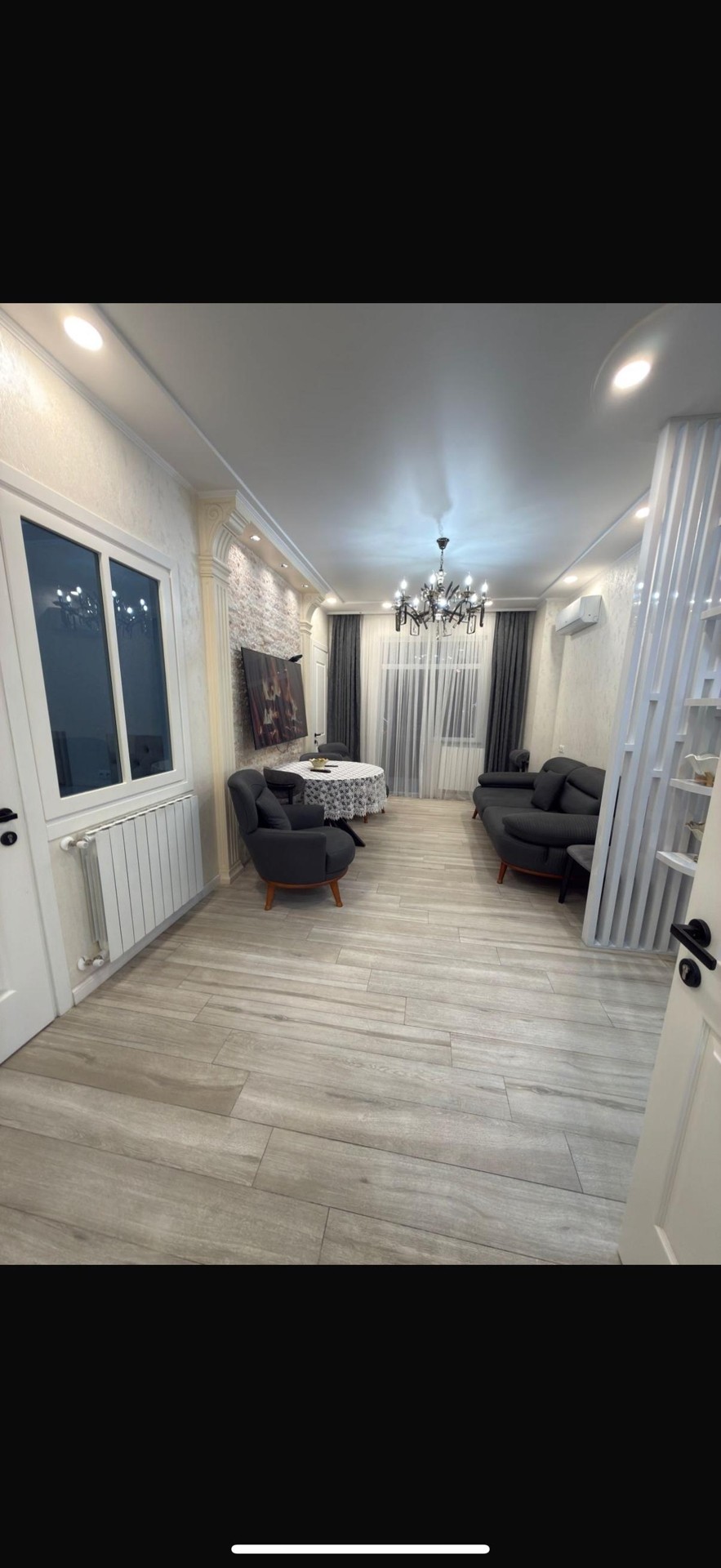 3-Room Apartment For Daily Rent In Batumi, Comfort Palace Abashidze, 90 M² — 150 ₾ Per Day view 12