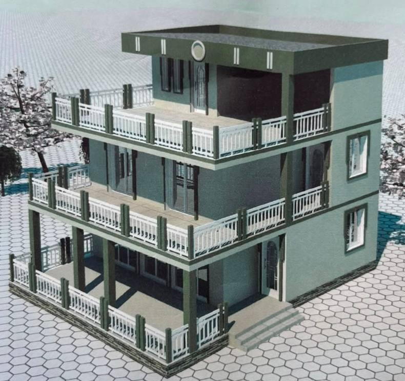 5-Room House For Sale In Kvariati, Tsminda Andria Pirveltsodebuli Highway view 7