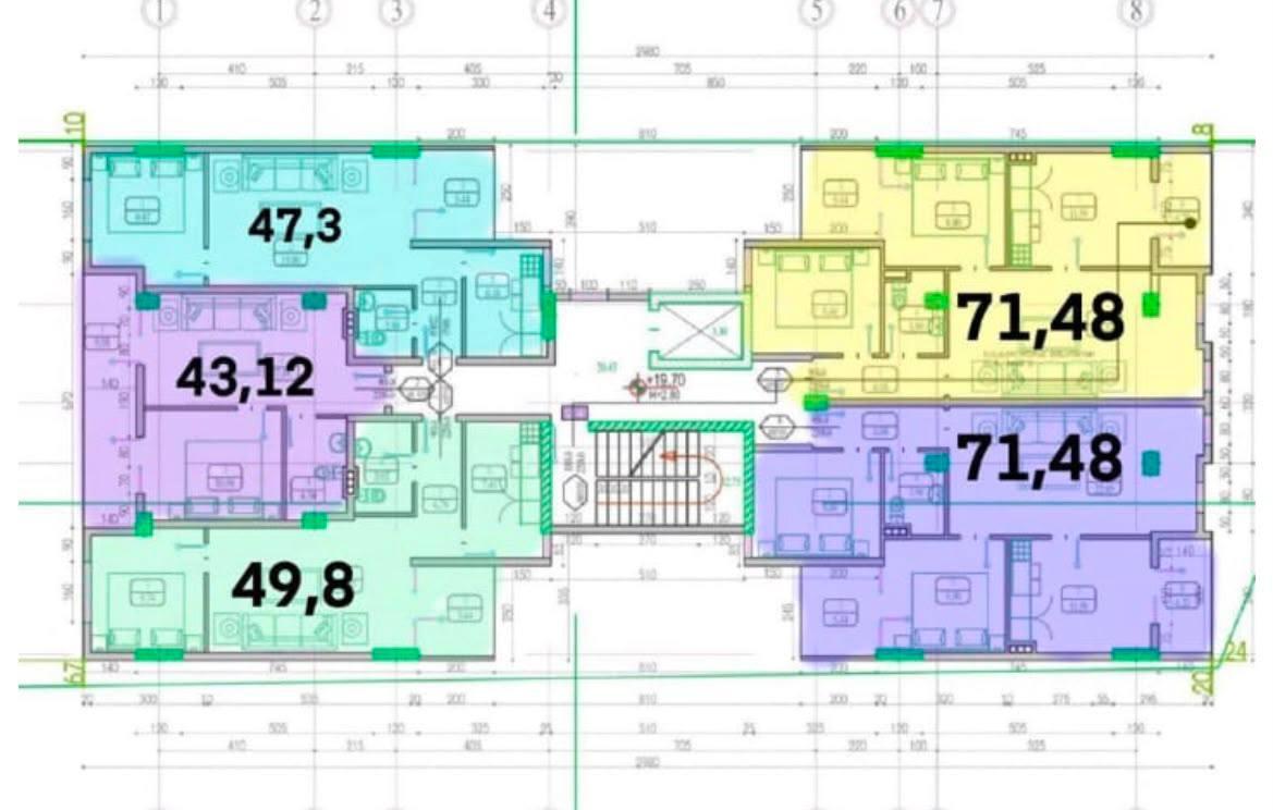 3-Room Apartment For Sale In Batumi, Machakhela St view 14