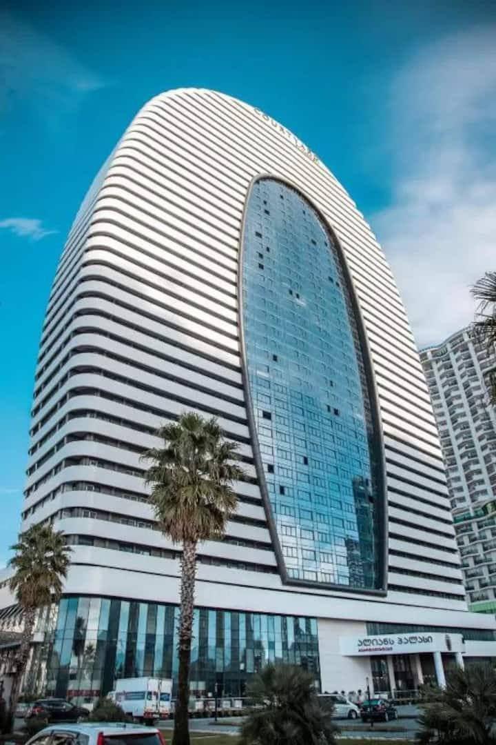 Studio Apartment For Rent In Batumi, Alliance Palace view 1