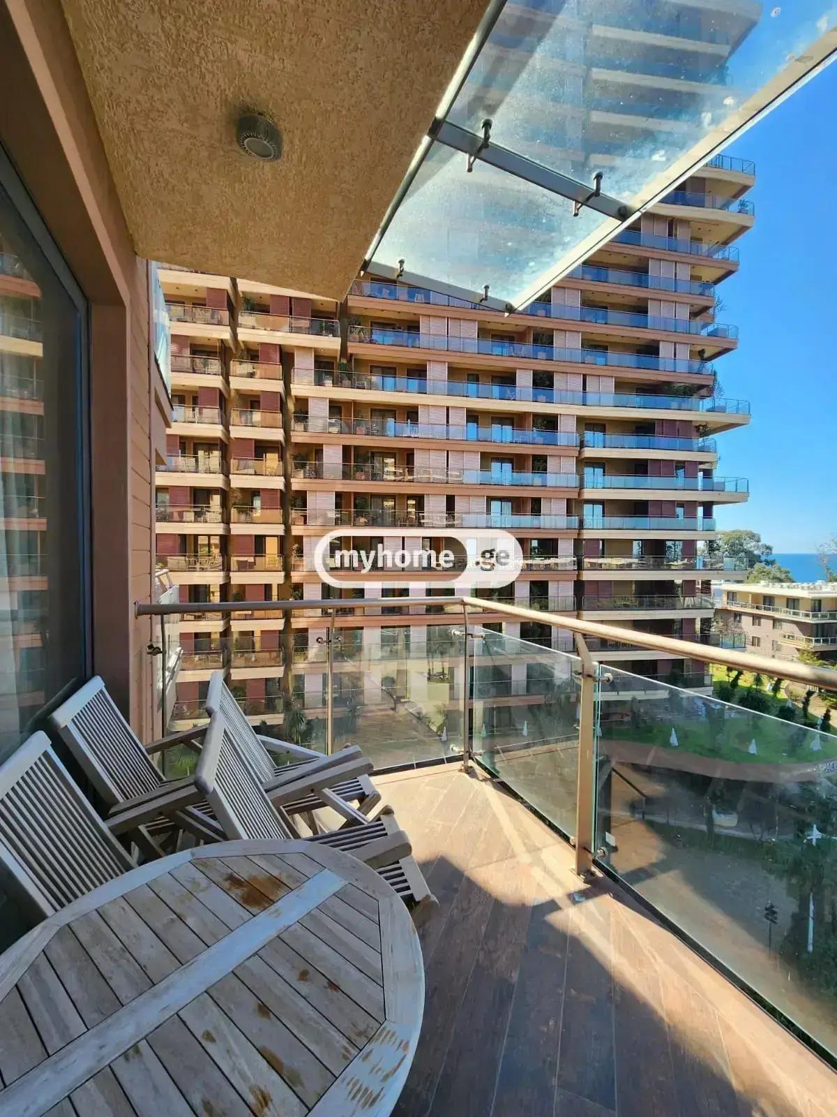 2-Room Apartment For Daily Rent In Chakvi, Dreamland Oasis, 45 M² — $150 Per Day view 3