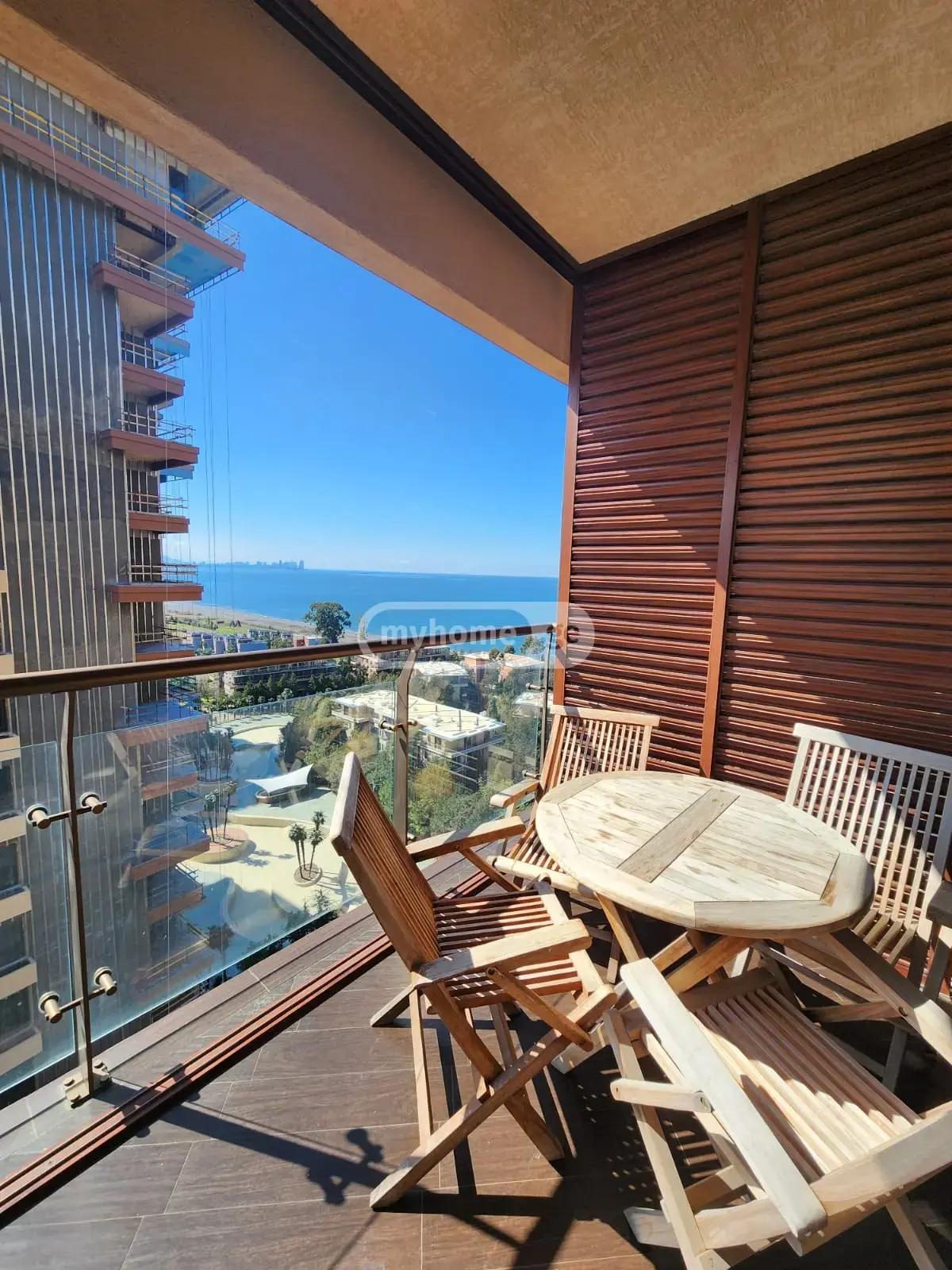 2-Room Apartment For Daily Rent In Chakvi, Dreamland Oasis, 45 M² — $160 Per Day view 2