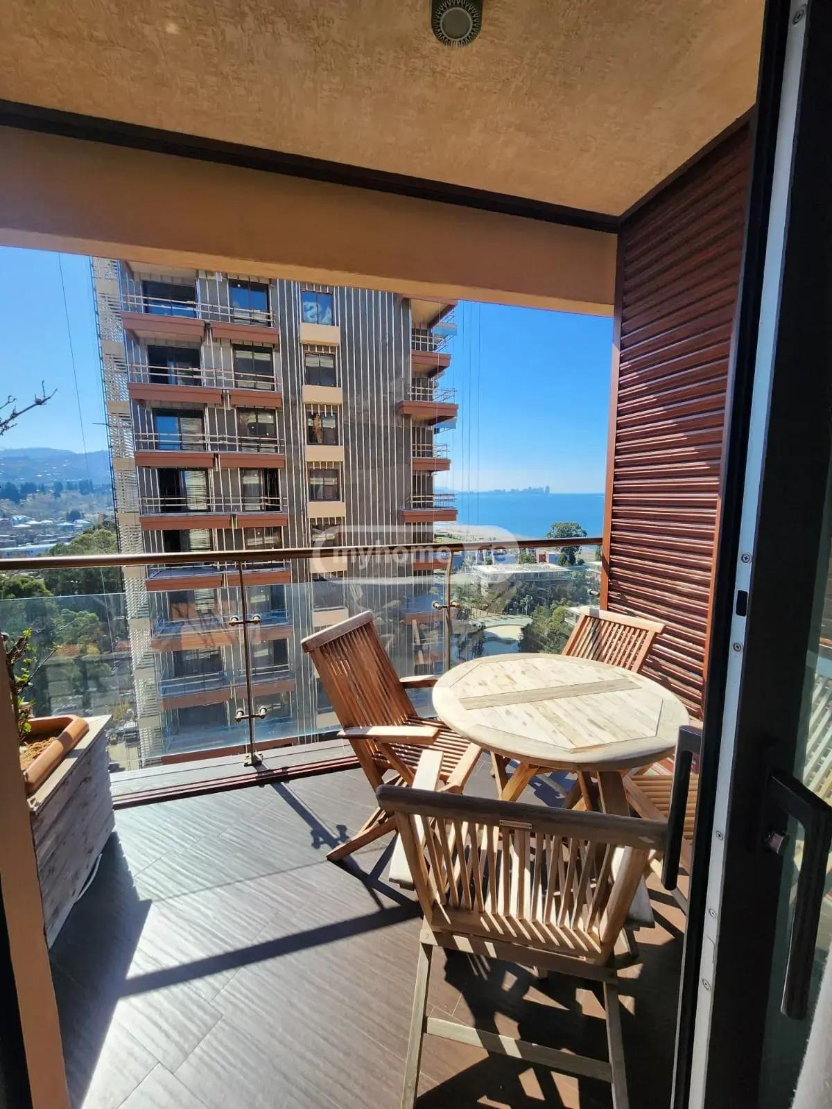 2-Room Apartment For Daily Rent In Chakvi, Dreamland Oasis, 45 M² — $160 Per Day view 1