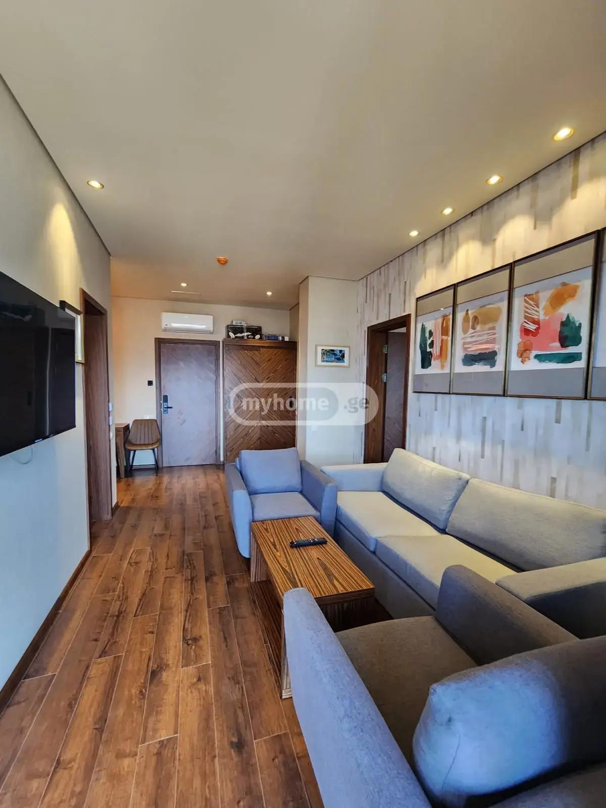 3-Room Apartment For Daily Rent In Chakvi, Dreamland Oasis, 55 M² — 300 ₾ Per Day view 9