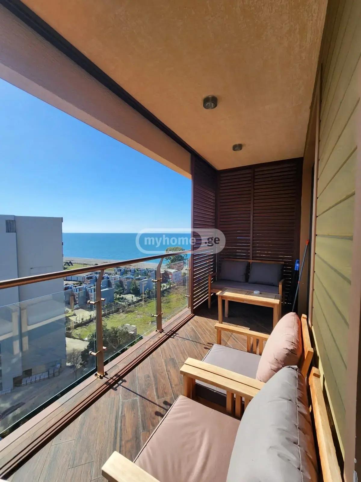 3-Room Apartment For Daily Rent In Chakvi, Dreamland Oasis, 55 M² — 320 ₾ Per Day view 1