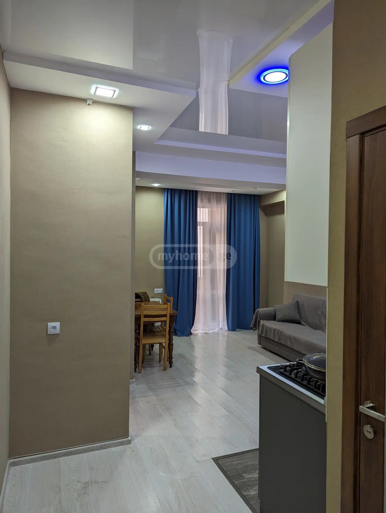 Tinatini St, 2: 2-Room, 45.0 M² | Korter.Ge view 2