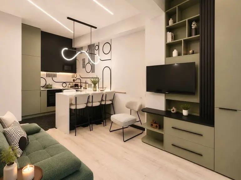 2部屋のマンション、არტურ ლაისტის ქუჩა