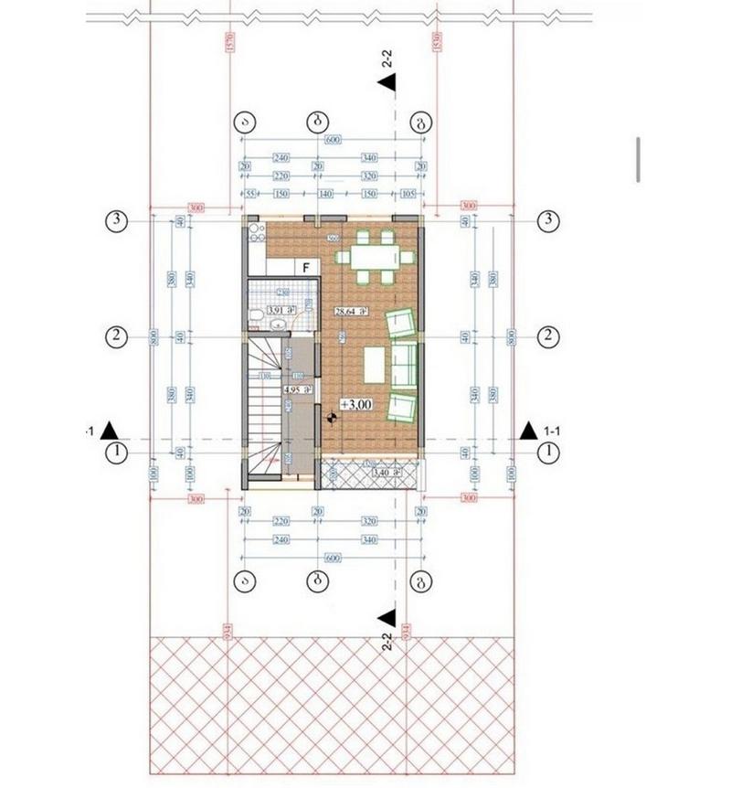 3-Room Townhouse For Sale In Batumi, Iusup Paghava St, 49 view 2