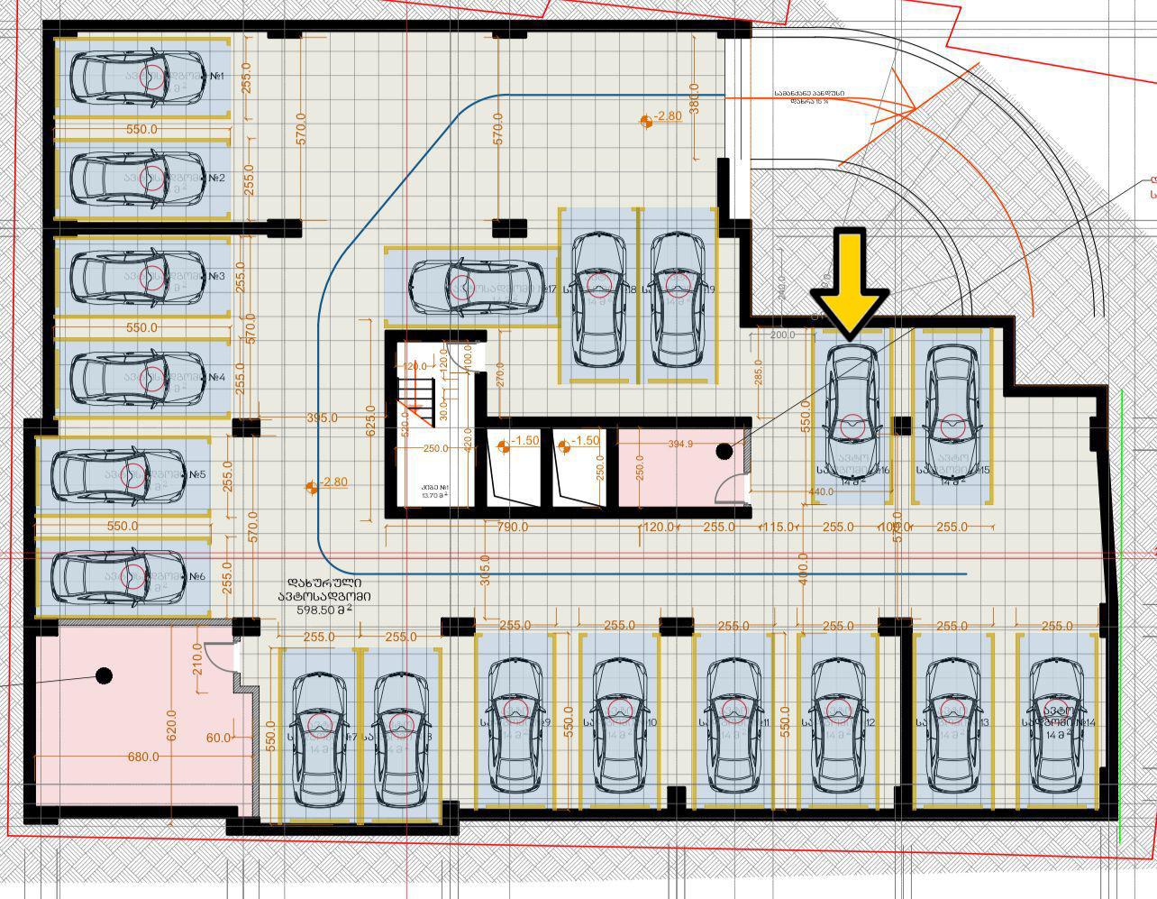 Parking Space For Sale In Batumi, Smart House view 3