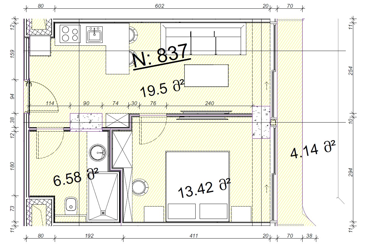 Studio Apartment For Sale view 1