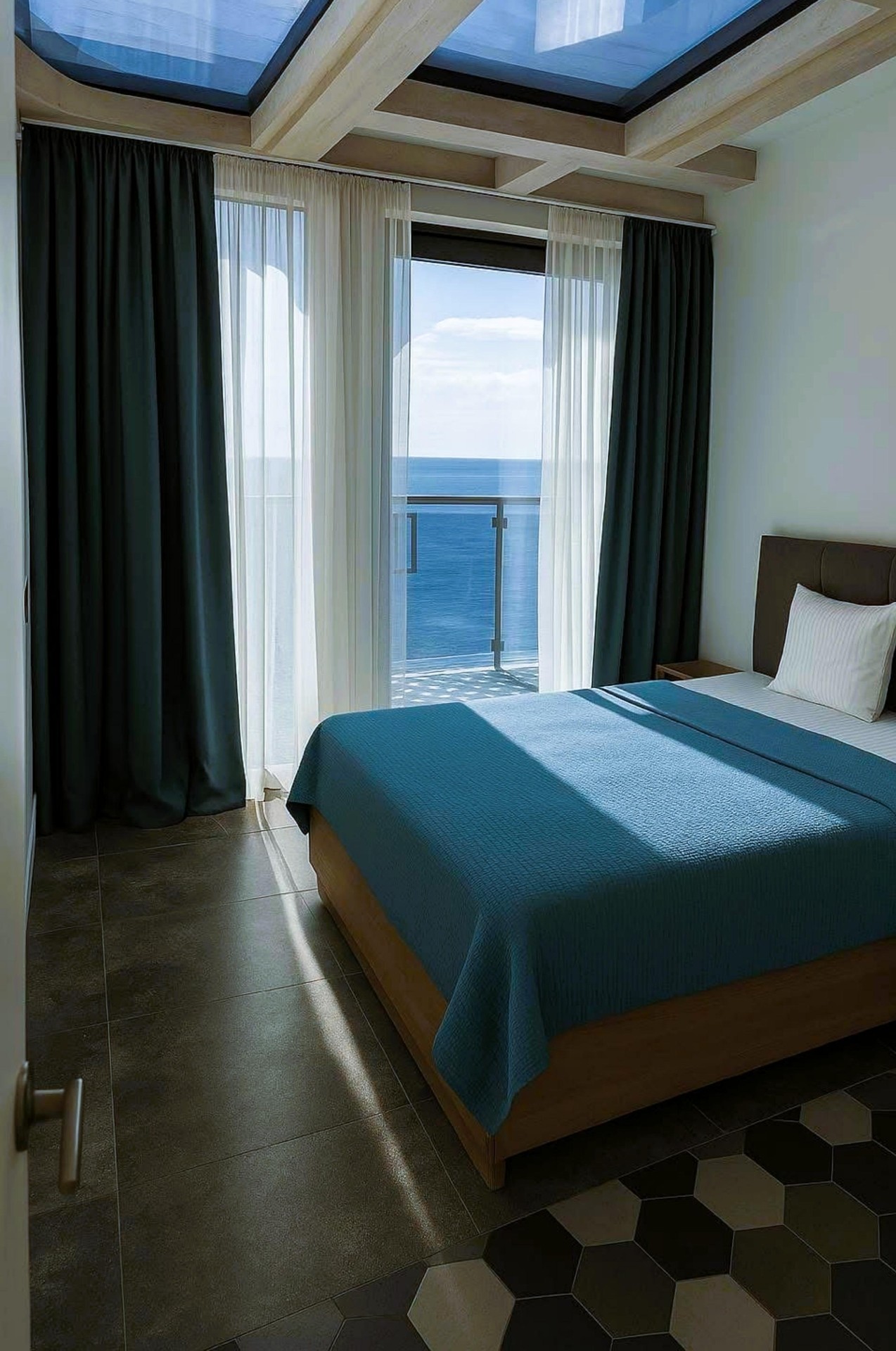 2-Room Apartment For Rent In Kvariati, Panorama Kvariati view 4