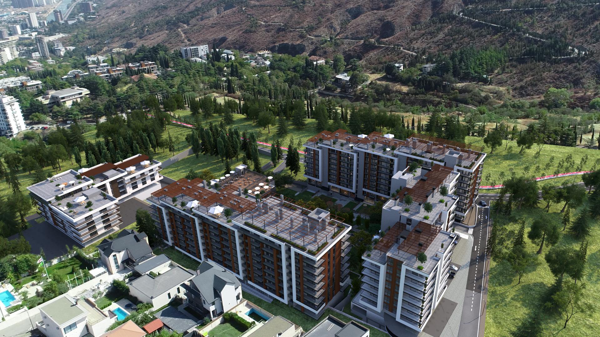 Krtsanisi Grande: 3-Room, 120.0 M² | Korter.Ge view 6
