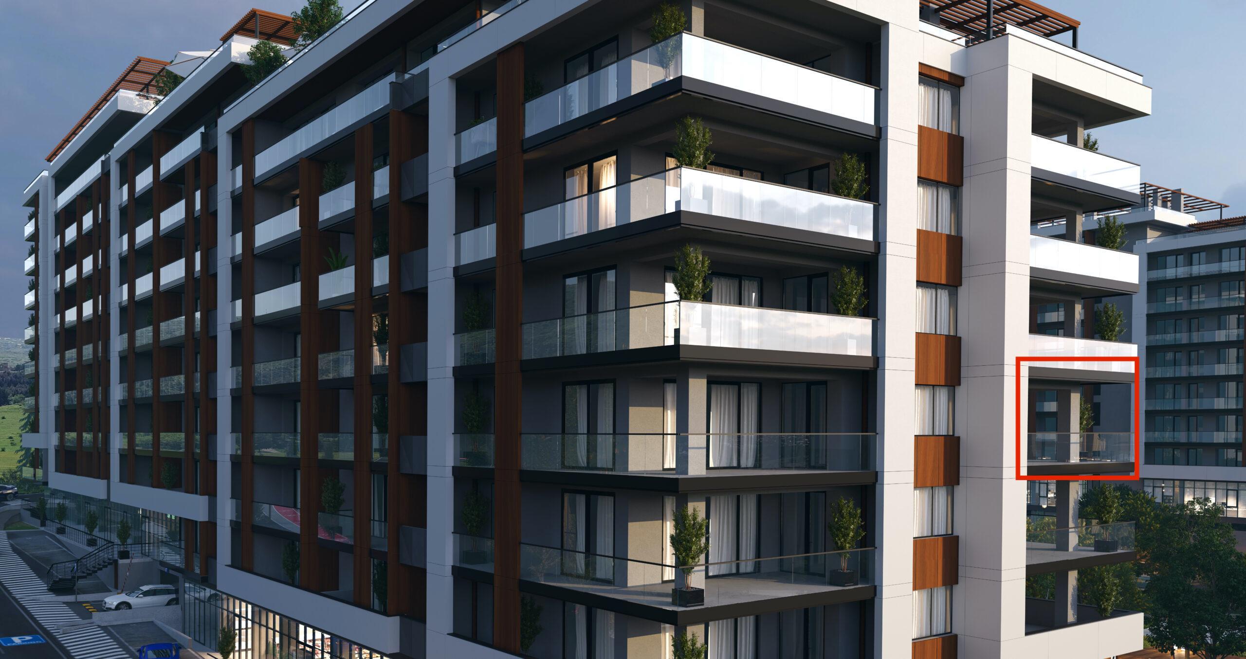 Krtsanisi Grande: 3-Room, 120.0 M² | Korter.Ge view 7