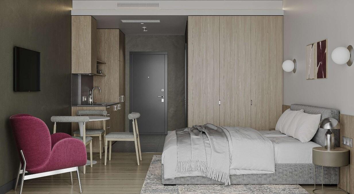 Studio Apartment For Sale view 2