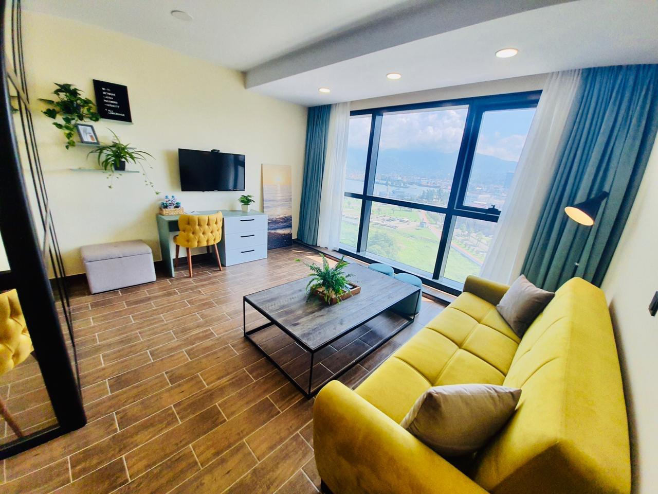Studio Apartment For Rent In Batumi, Porta Batumi Tower view 1