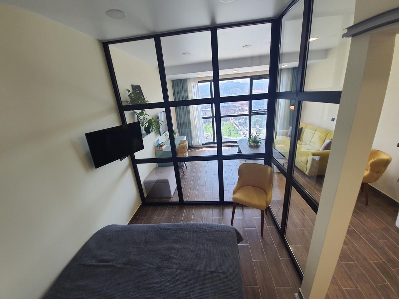 Studio Apartment For Rent In Batumi, Porta Batumi Tower view 5