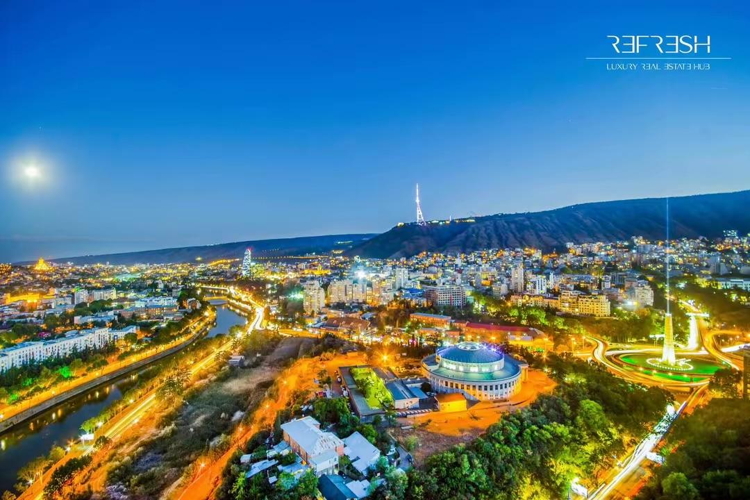 King David Residences: 2-Room Penthouse, 107.2 M² | Korter.Ge view 3