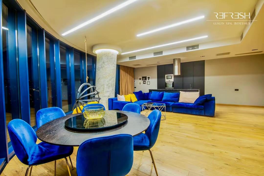 King David Residences: 2-Room Penthouse, 107.2 M² | Korter.Ge view 7
