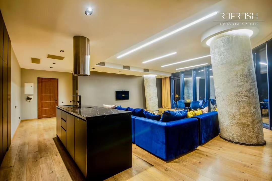 King David Residences: 2-Room Penthouse, 107.2 M² | Korter.Ge view 10