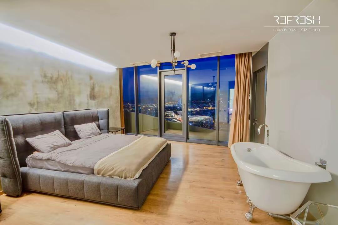 King David Residences: 2-Room Penthouse, 107.2 M² | Korter.Ge view 14