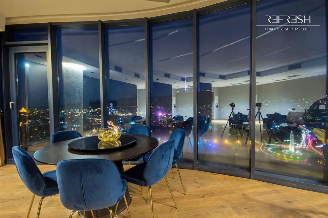 King David Residences: 2-Room Penthouse, 107.2 M² | Korter.Ge view 12
